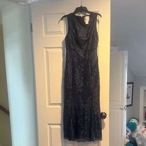 ERIN by Erin Fetherston Navy Floral Maxi Dress